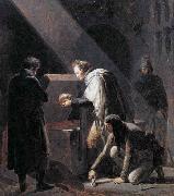 Jean Honore Fragonard, Vivant Denon Replacing El Cid-s Remains in their Tombs